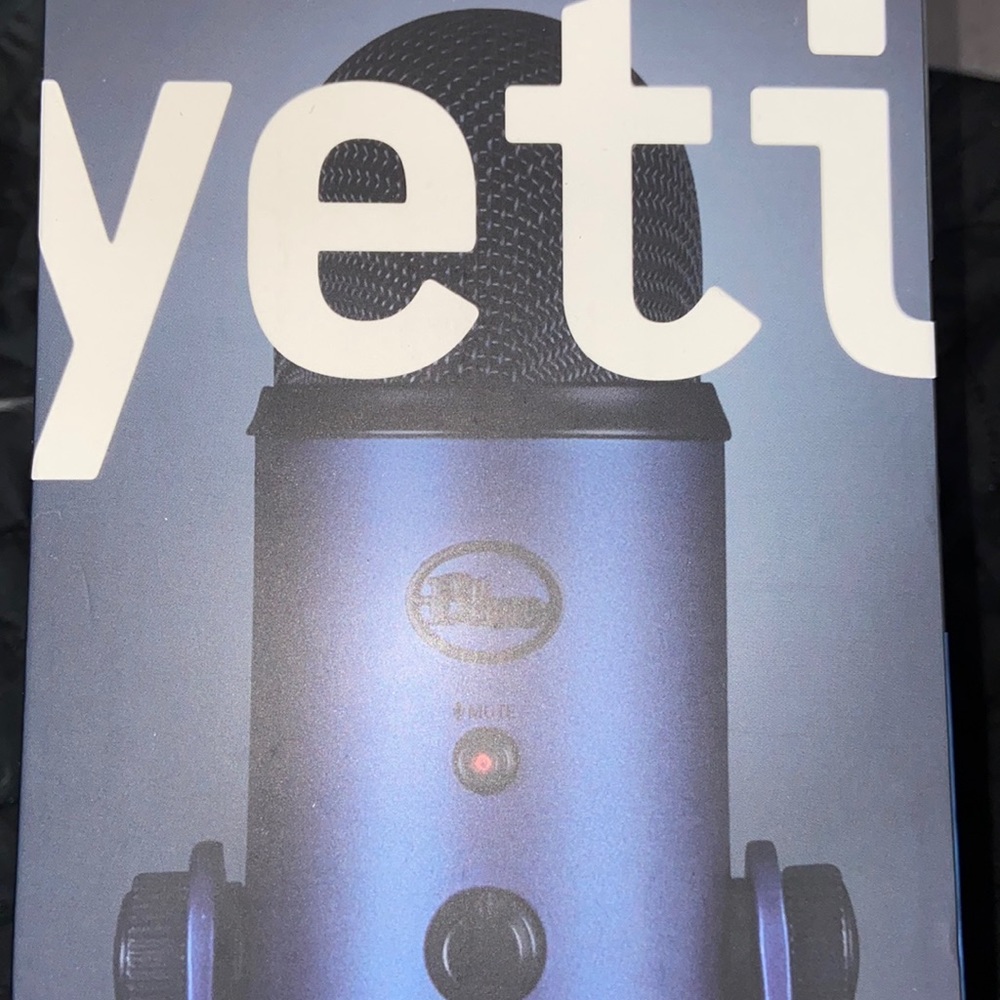 Yeti microphone